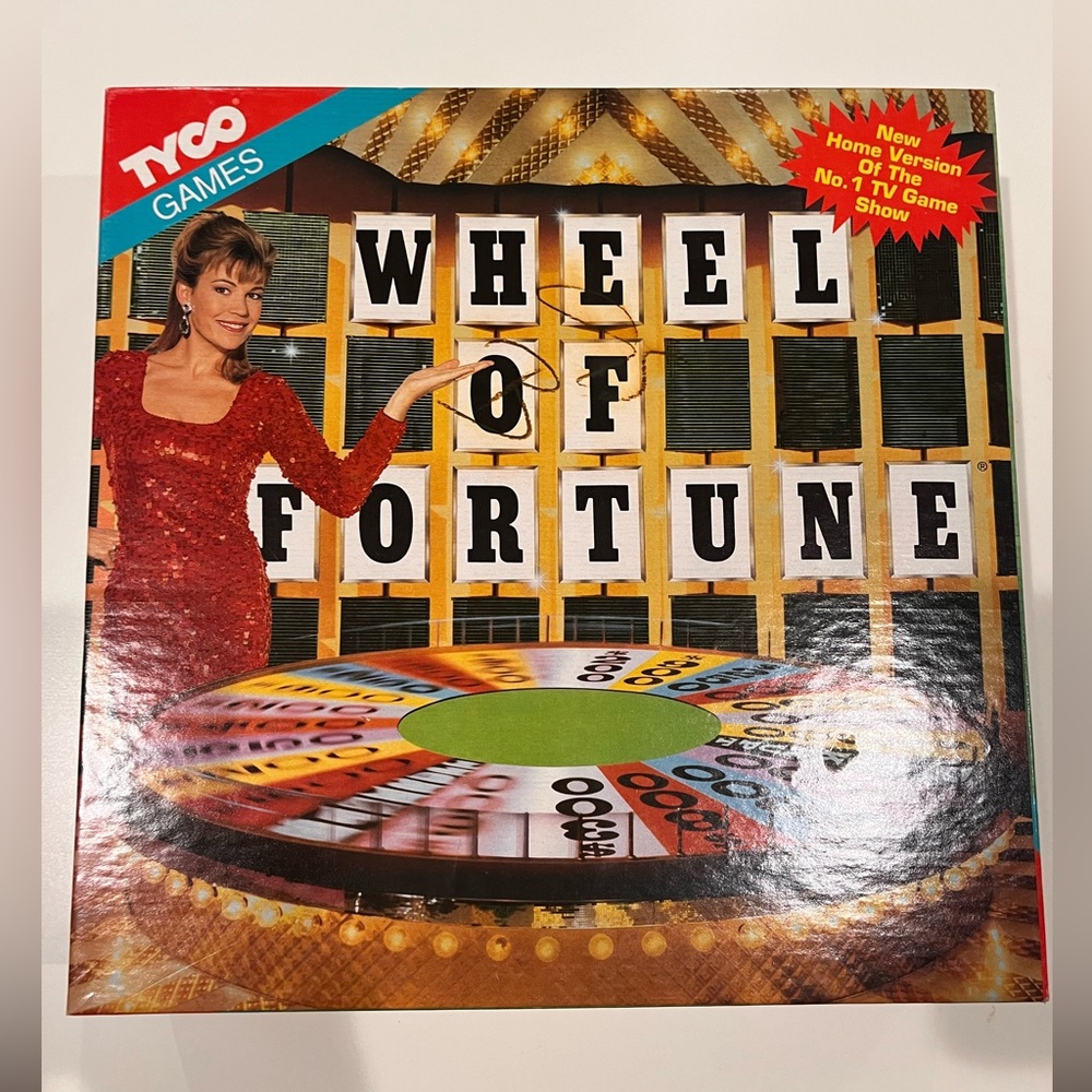 Wheel of Fortune Vintage Home Board Game
